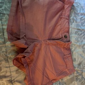 Women's Cotton Blend Pink Shorts